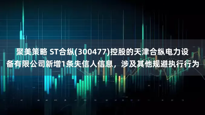 聚美策略 ST合纵(300477)控股的天津合纵电力设备有限公司新增1条失信人信息，涉及其他规避执行行为