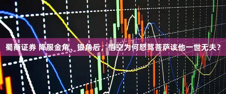 蜀商证券 降服金角、银角后，悟空为何怒骂菩萨该他一世无夫？